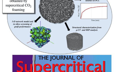 GREEN4AGEING research on scaffolds process-structure-functionality relationship published in The Journal of Supercritical Fluids