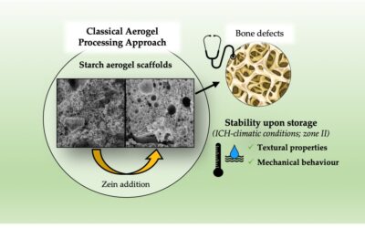 Stability Studies of Starch Aerogel Formulations for Biomedical Applications published in Biomacromolecules Journal