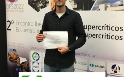 Victor Santos Rosales awarded with the Flucomp Prize to the Best PhD Thesis on Supercritical Fluids